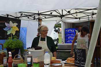 Fiery Focosa pizza at Love Food Festival - must be Treefest!