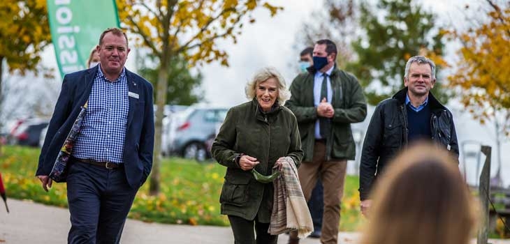 Arriving at Westonbirt