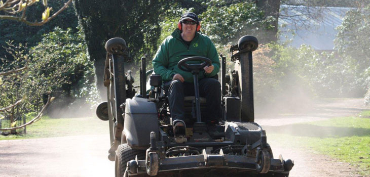 Mowing season at Westonbirt Arboretum