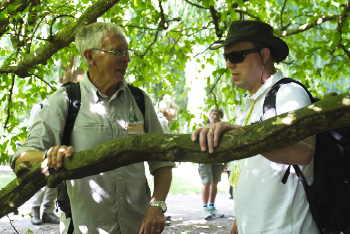 Sensing Nature Guided Walks