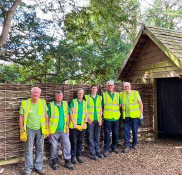 Restoring Westonbirt's bird hide