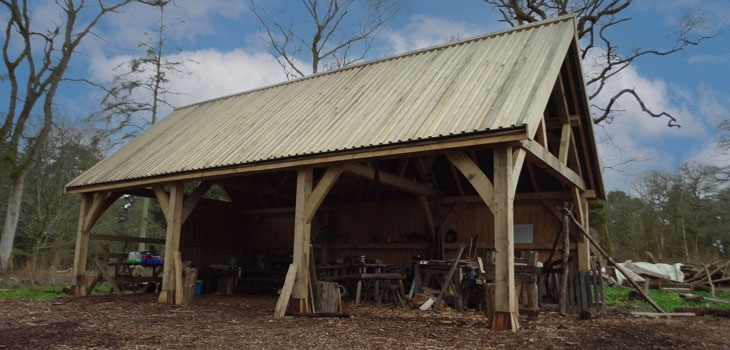 Coppice Shelter at Westonbirt Arboretum