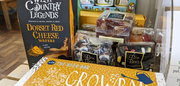 Collection of Westonbirt Shop food goodies