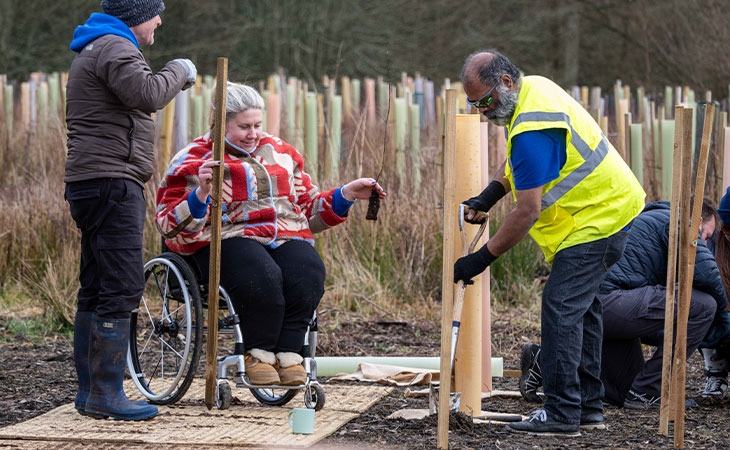 Silk Wood Community Planting Project