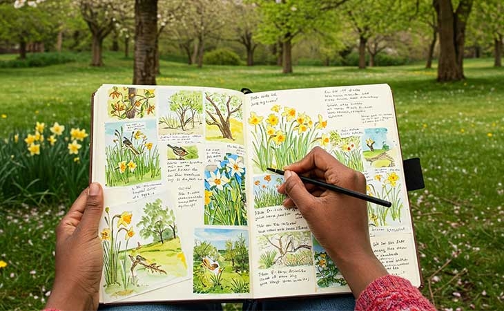 Nature journalling